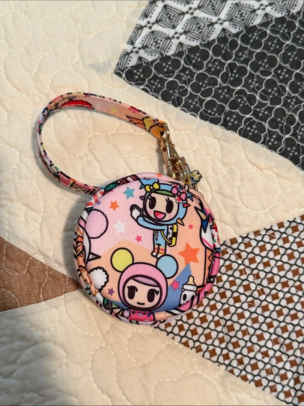 Toki Doki Kawaii Carnival Jujube Paci Pod with Wrist Strap